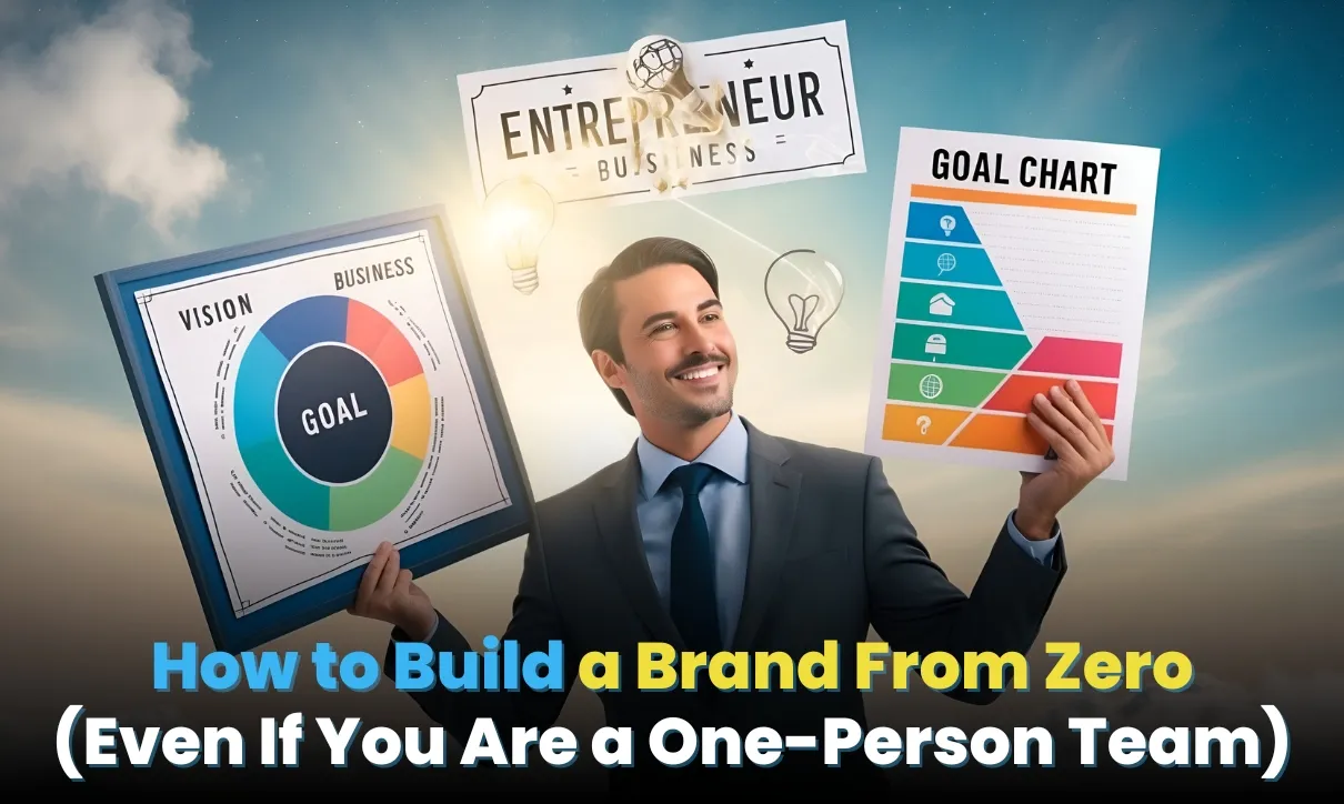 How to Build a Brand From Zero (Even If You Are a One-Person Team)